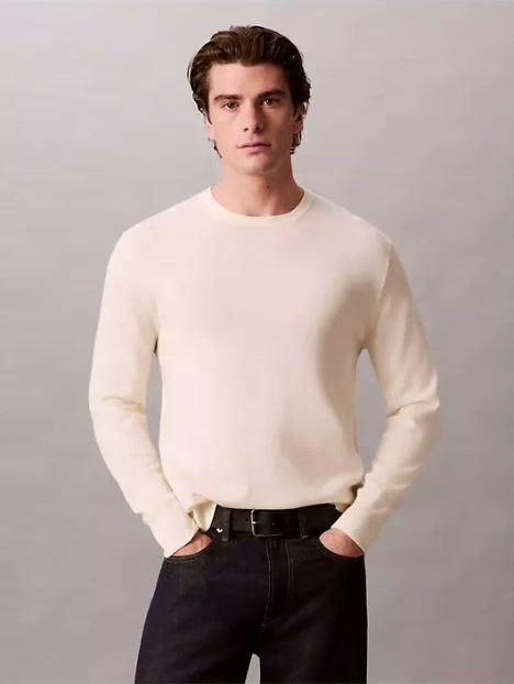 merino wool classic sweater