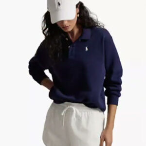 polo ralph lauren — women's us open long sleeve polo shirt