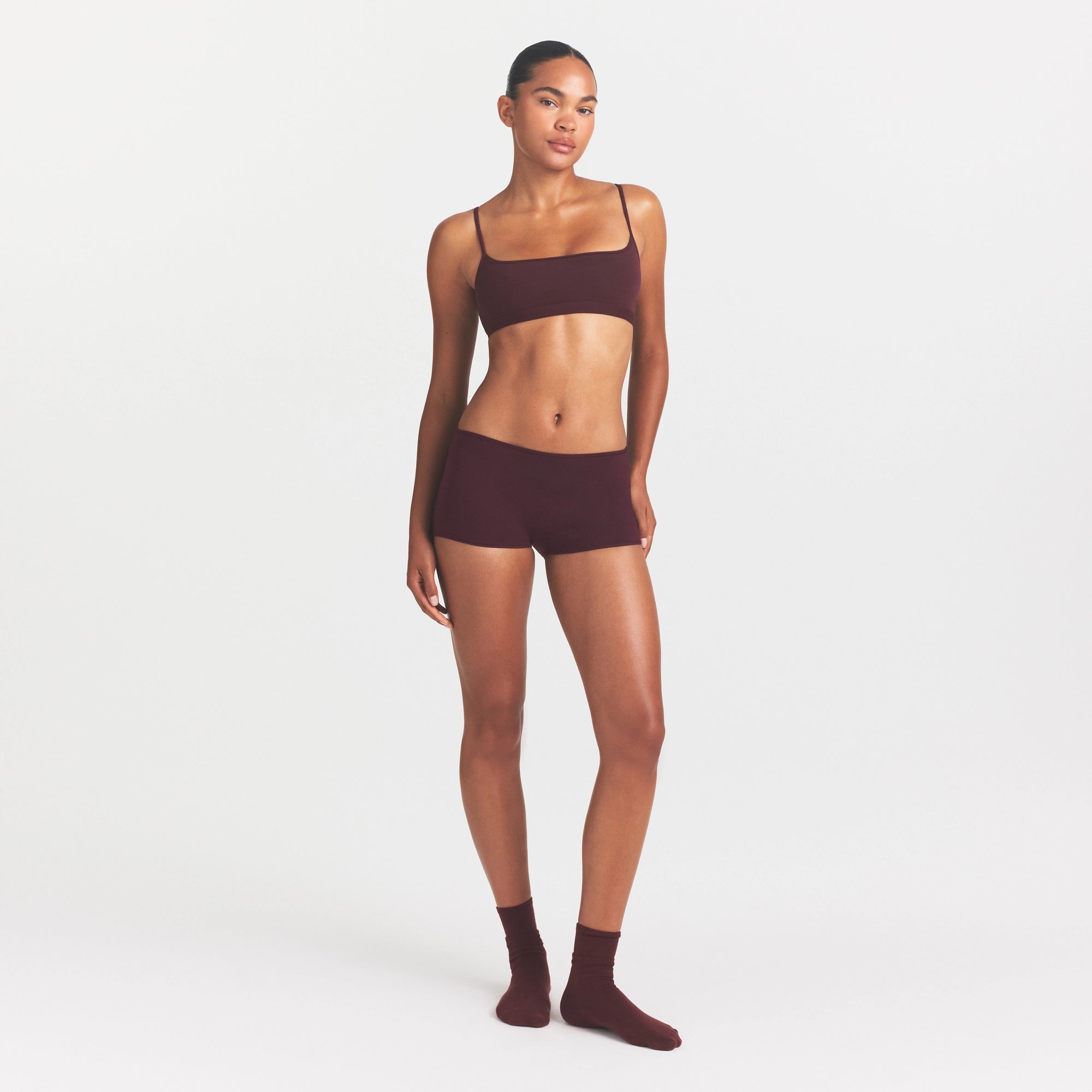everyday cotton scoop bralette everyday cotton scoop bralette