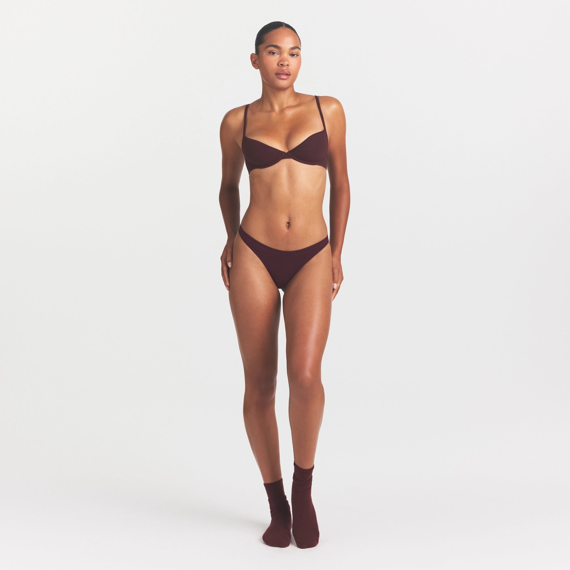 everyday cotton unlined demi bra everyday cotton unlined demi bra