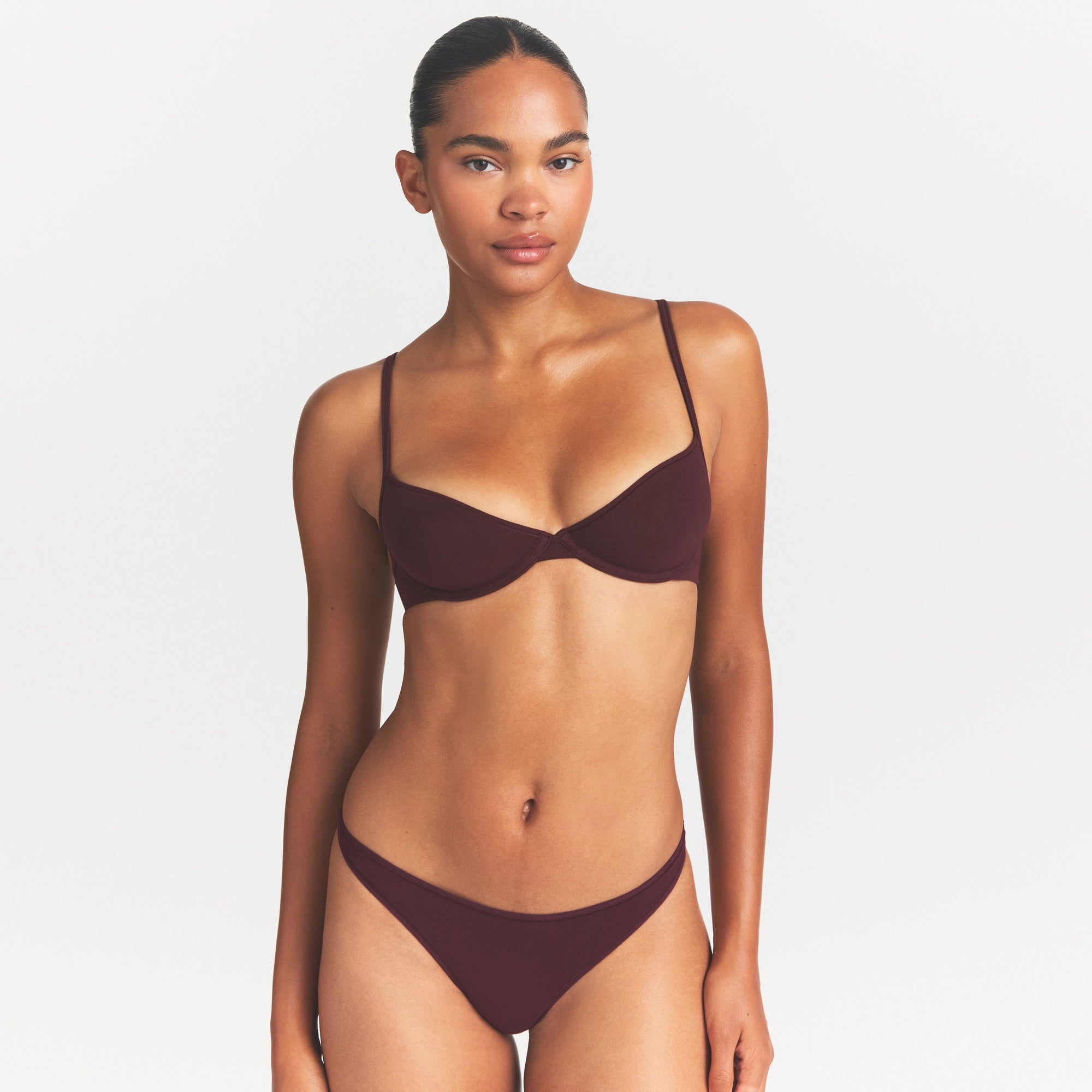 everyday cotton unlined demi bra everyday cotton unlined demi bra