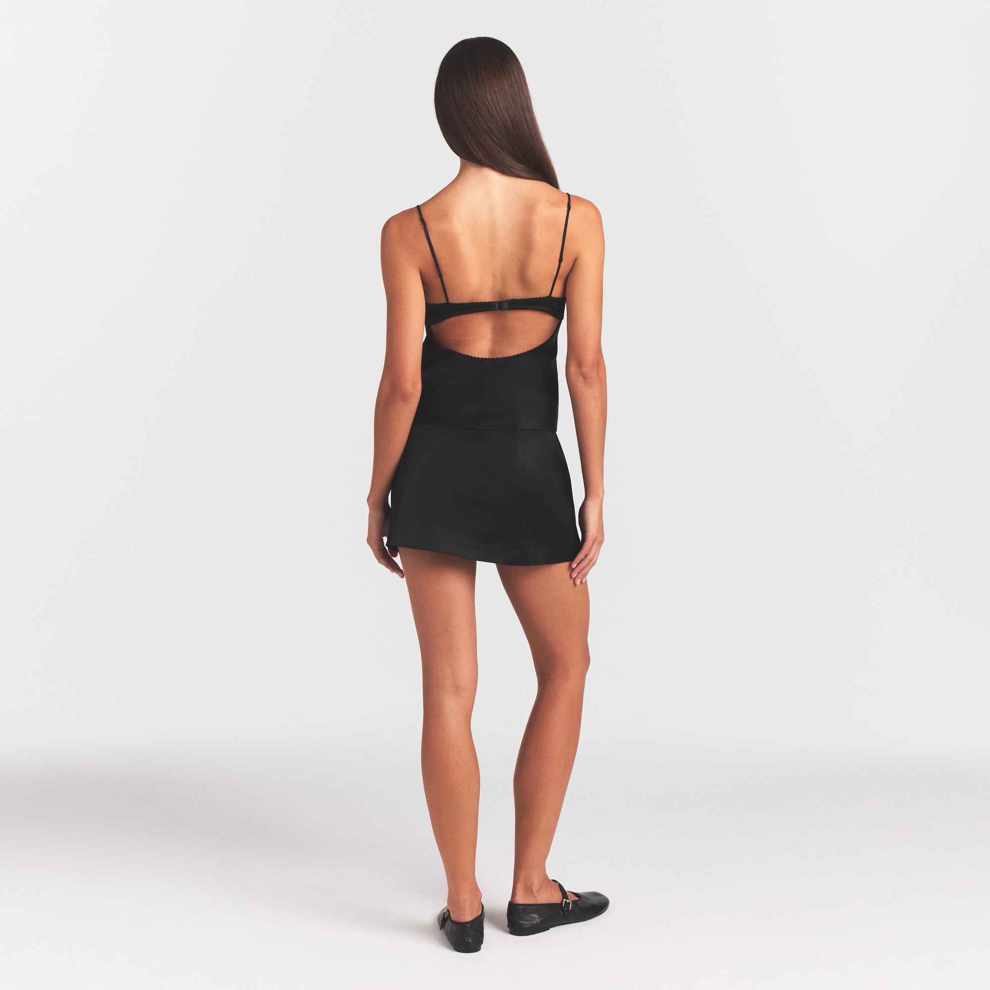satin mini skirt satin mini skirt