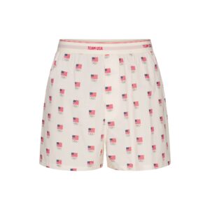 skims for team usa cotton poplin mens olympic boxer