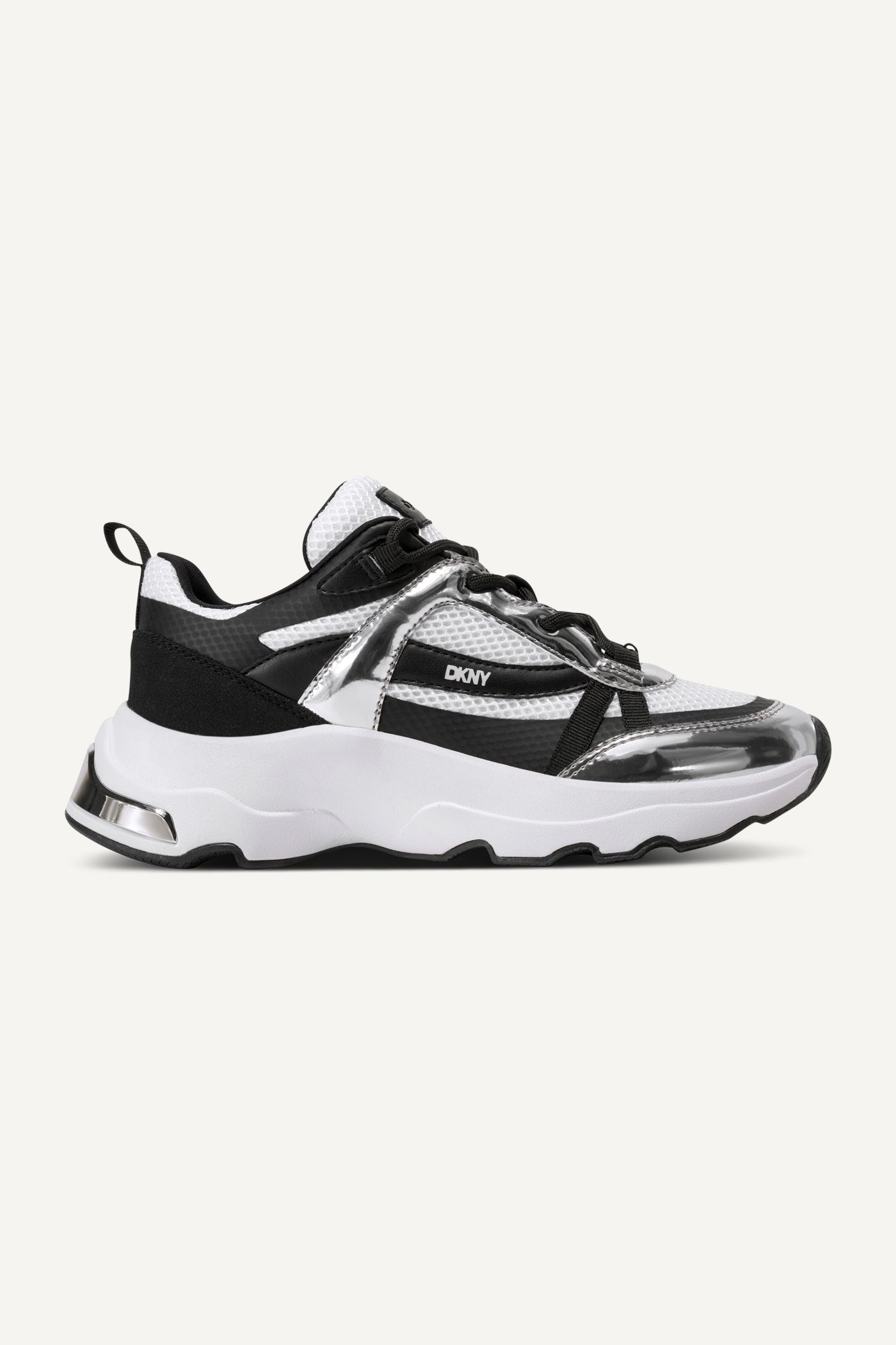 juna laceupsneak k3507149 whitenickelblk sideview juna laceupsneak k3507149 whitenickelblk sideview