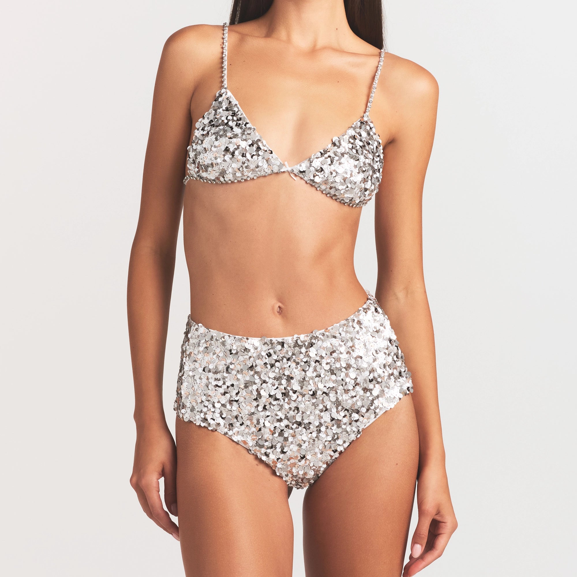 novelty intimates sequin bralette and hipster set novelty intimates sequin bralette and hipster set