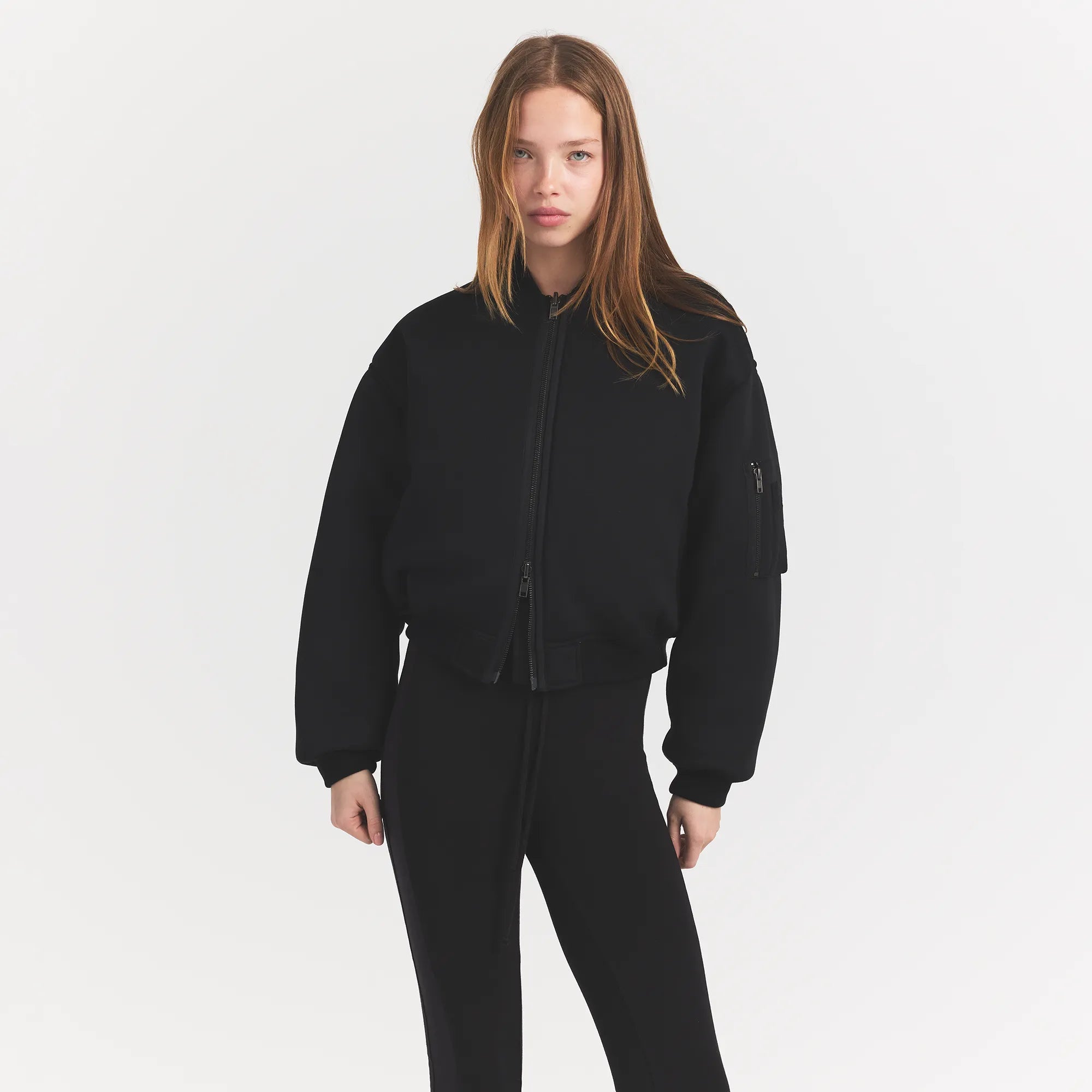 neoprene outerwear reversible bomber jacket neoprene outerwear reversible bomber jacket