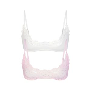 fits everybody lace scoop bralette 2 pack