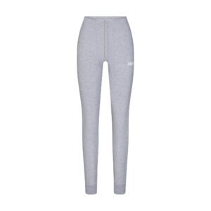 cotton fleece legging with embossed logo