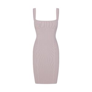Home refined knit midi dress