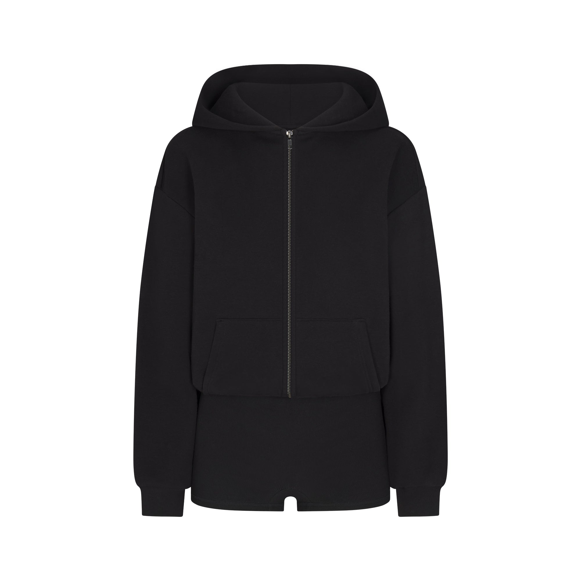 cotton fleece zip up onesie cotton fleece zip up onesie