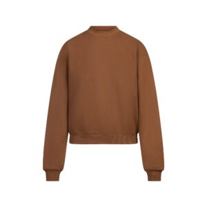 cotton fleece crewneck