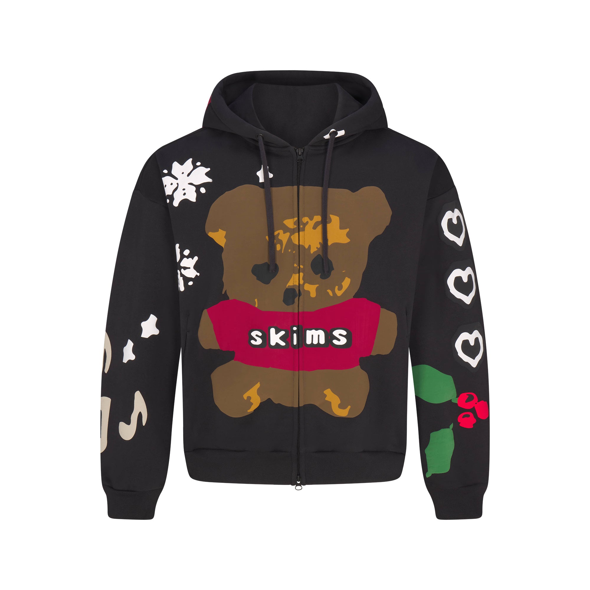 cactus plant flea market x skims heavyweight fleece mens relaxed zip up hoodie cactus plant flea market x skims heavyweight fleece mens relaxed zip up hoodie