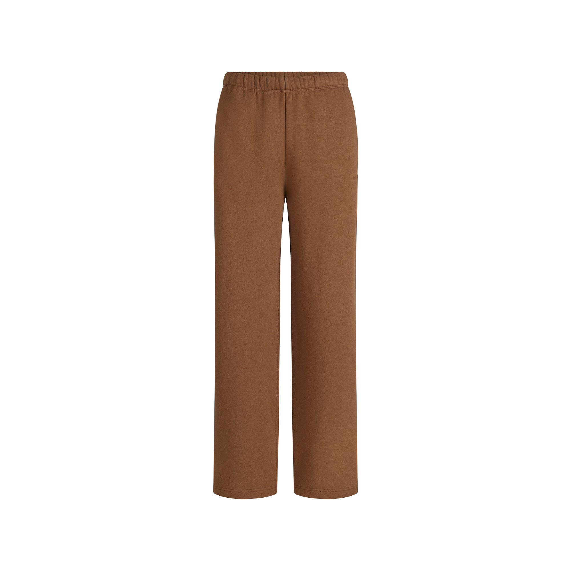 cotton fleece straight leg pant cotton fleece straight leg pant