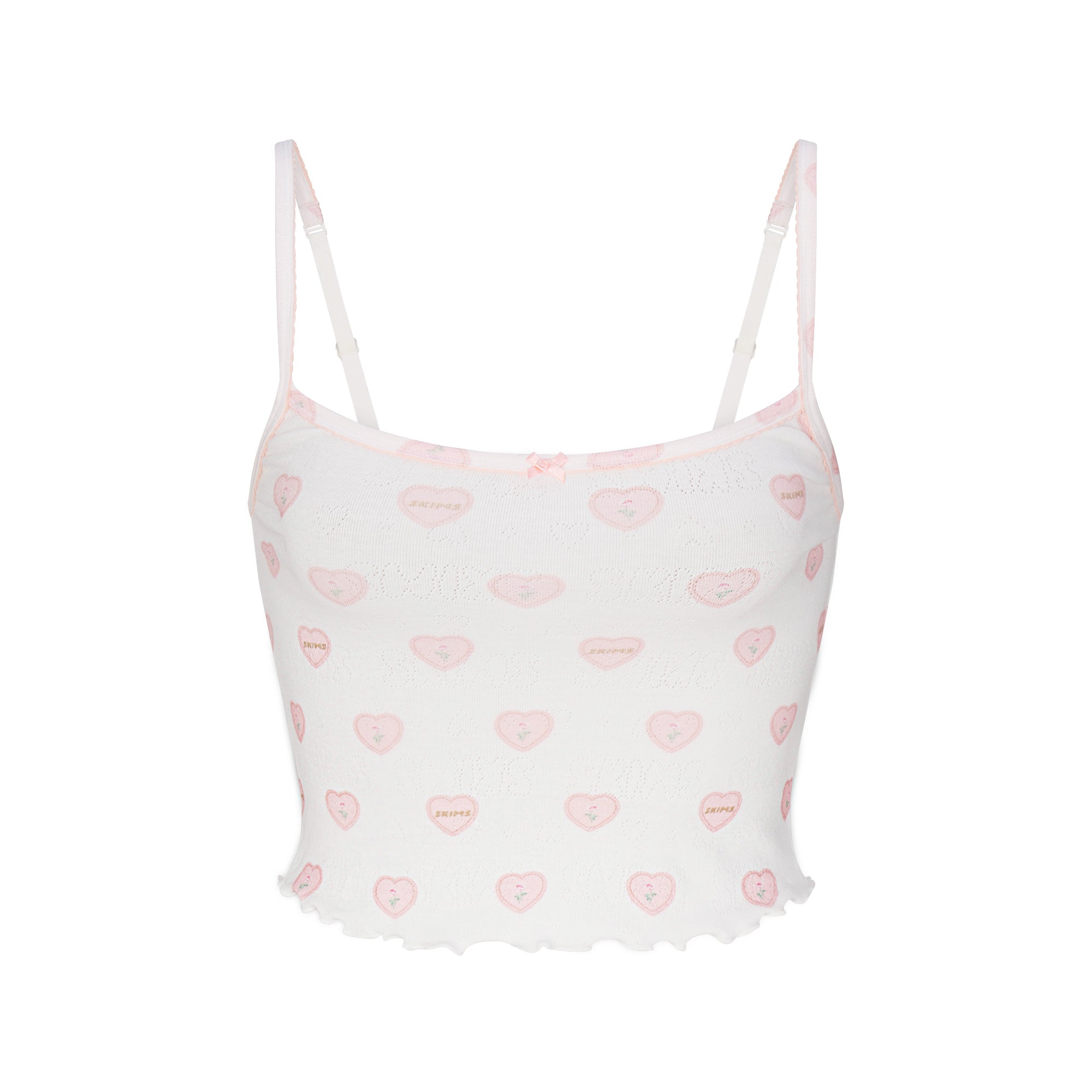 logo pointelle cami sleep set logo pointelle cami sleep set