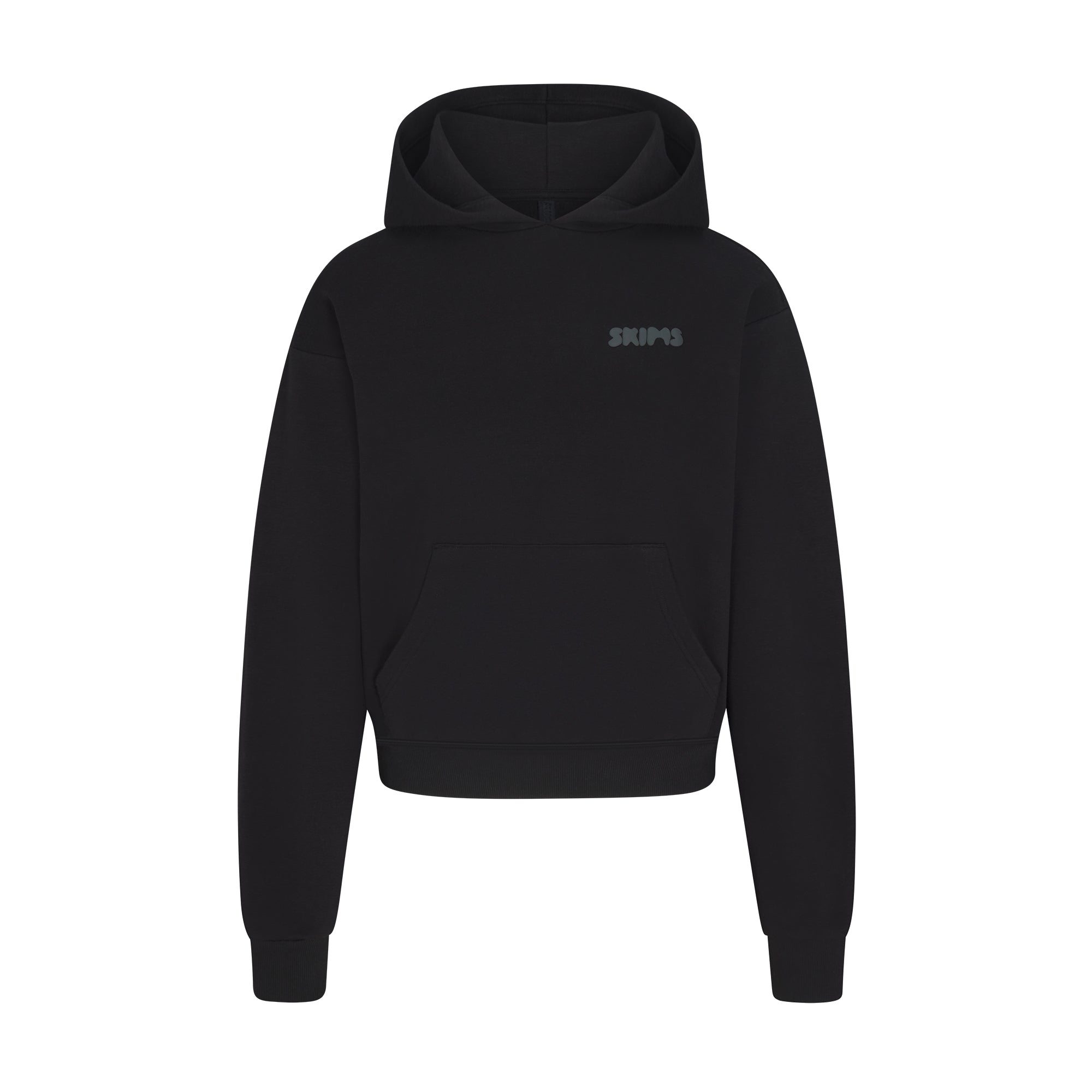cotton fleece hoodie with embossed logo cotton fleece hoodie with embossed logo