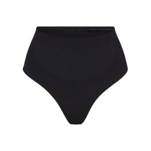 seamless sculpt mid waist thong