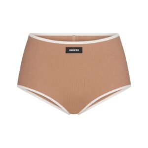 Home cotton rib boy short