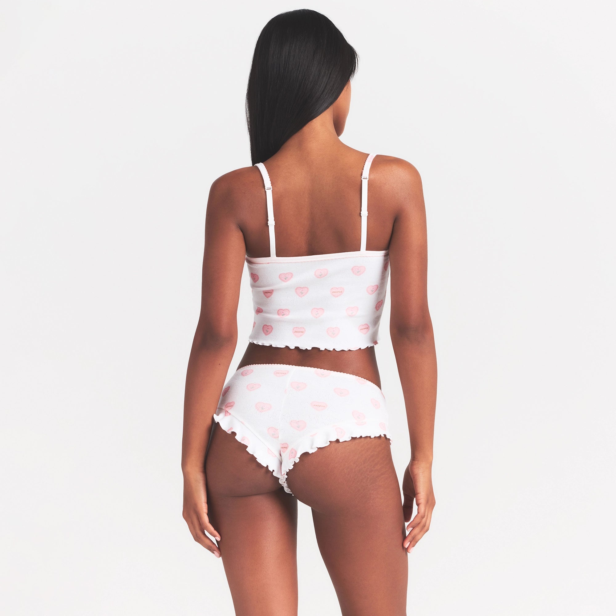 logo pointelle cami sleep set logo pointelle cami sleep set