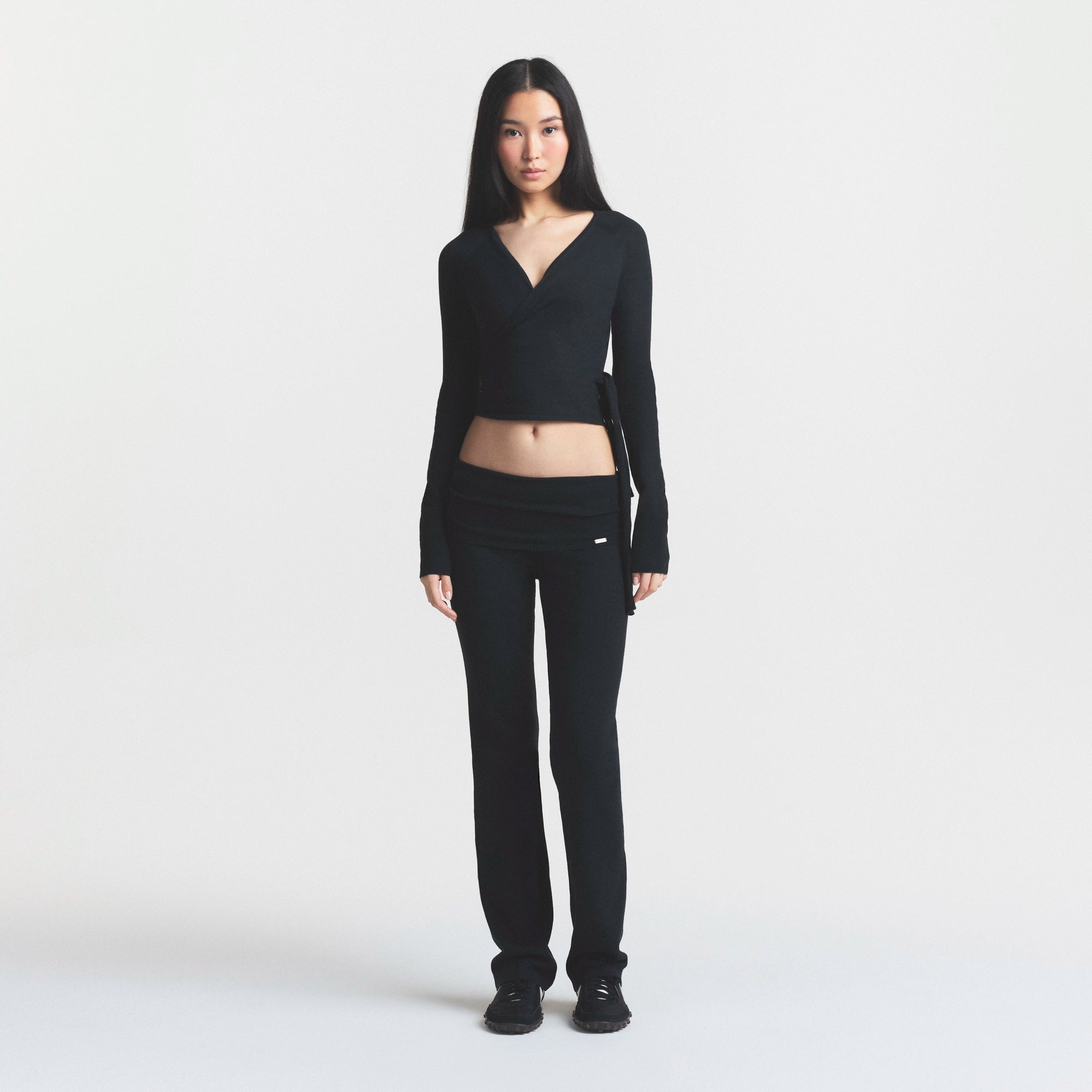 essential knit wrap sweater essential knit wrap sweater