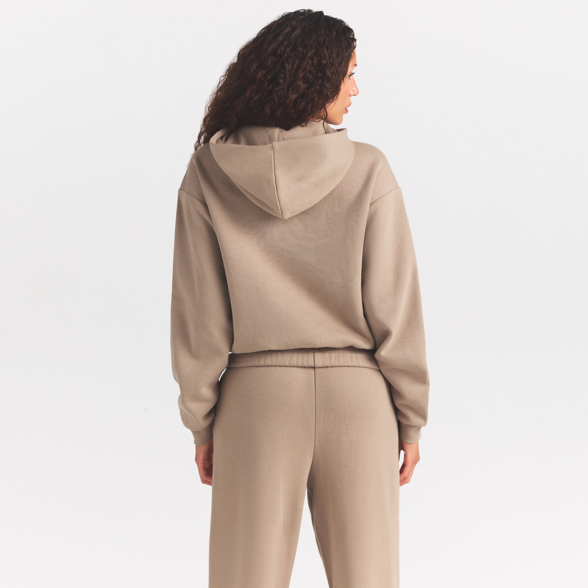 cotton fleece hoodie with embossed logo cotton fleece hoodie with embossed logo