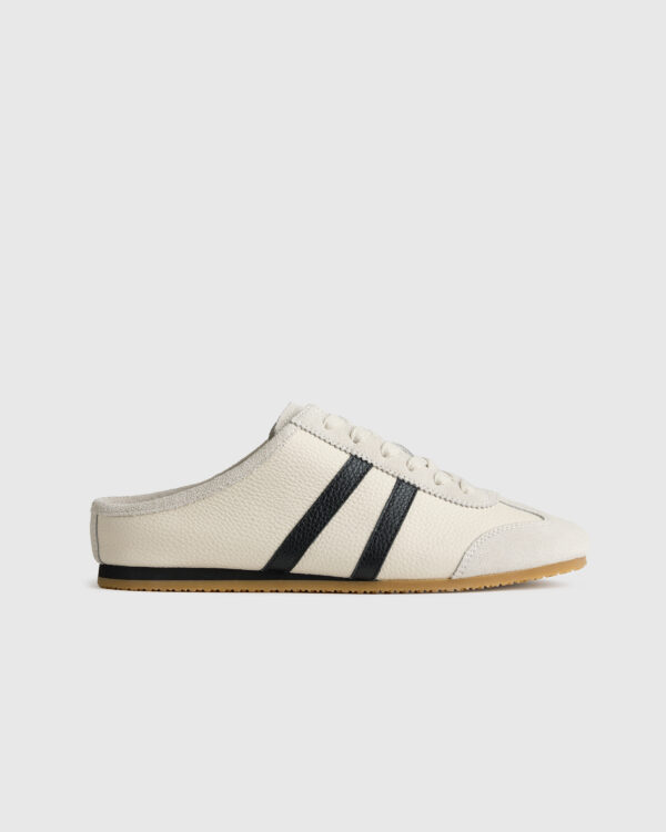 italian leather sneaker mule
