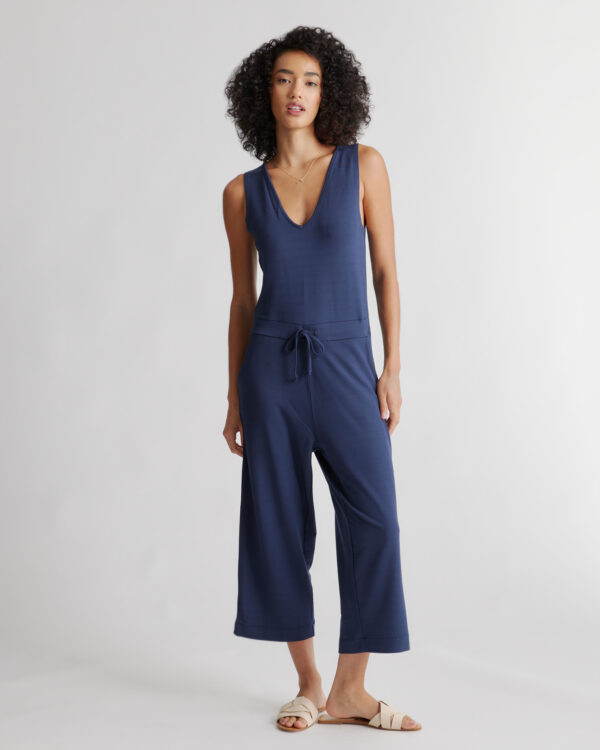 french terry modal jumpsuit