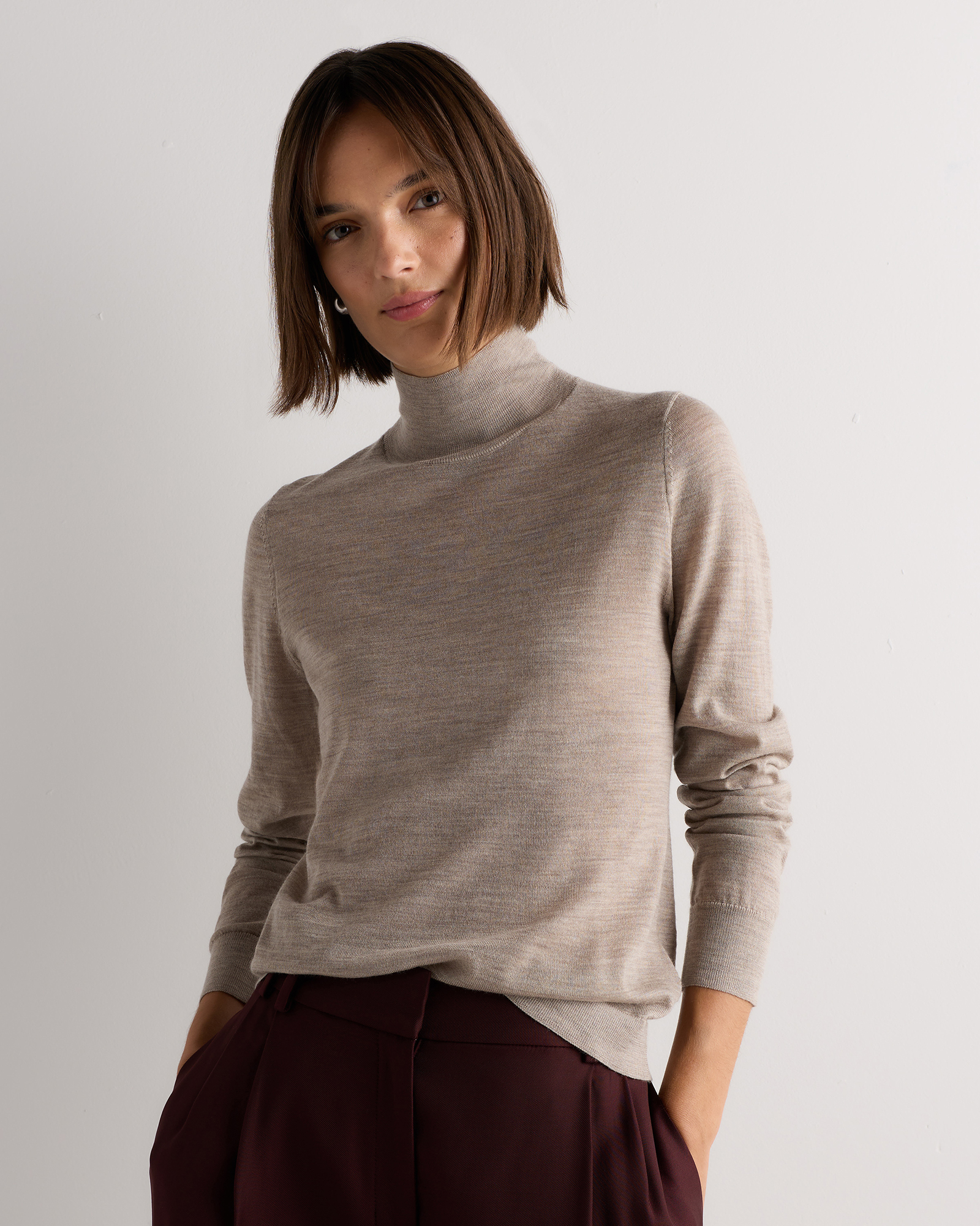 ultra fine merino wool turtleneck sweater ultra fine merino wool turtleneck sweater