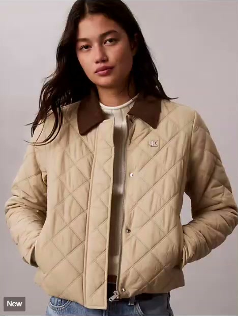 mixed media liner jacket