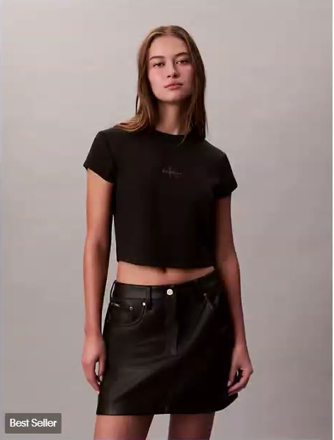 monologo baby tee