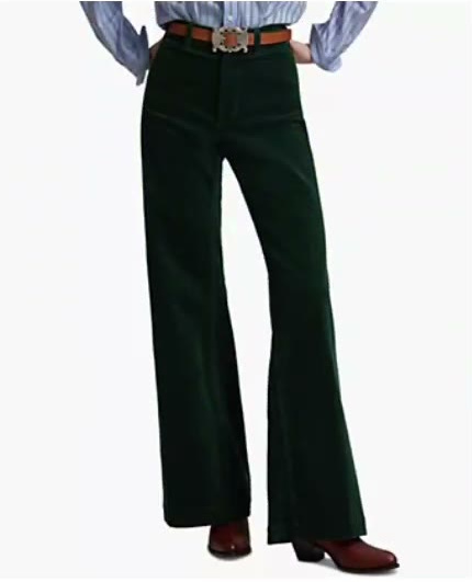 polo ralph lauren — women's beaton corduroy flared pants polo ralph lauren — women's beaton corduroy flared pants
