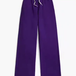 polo ralph lauren — women's drawstring fleece wide leg sweatpant