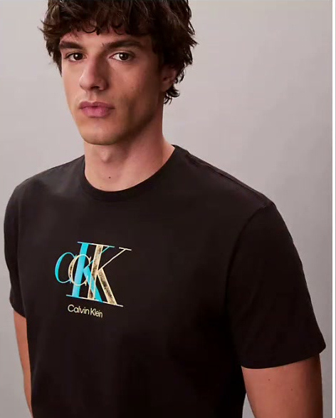 double monogram graphic classic t shirt