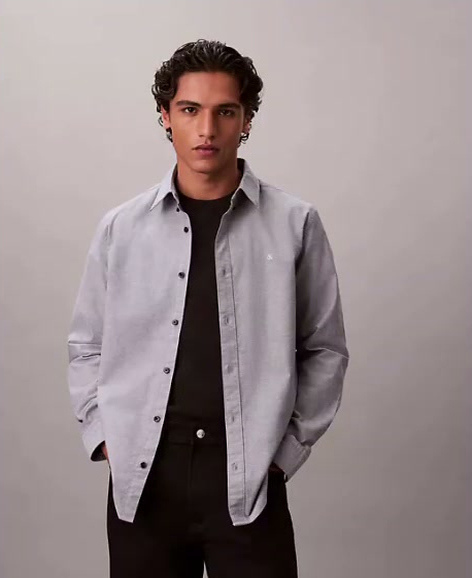 solid classic oxford button down shirt