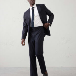 luxe hopsack suit trouser