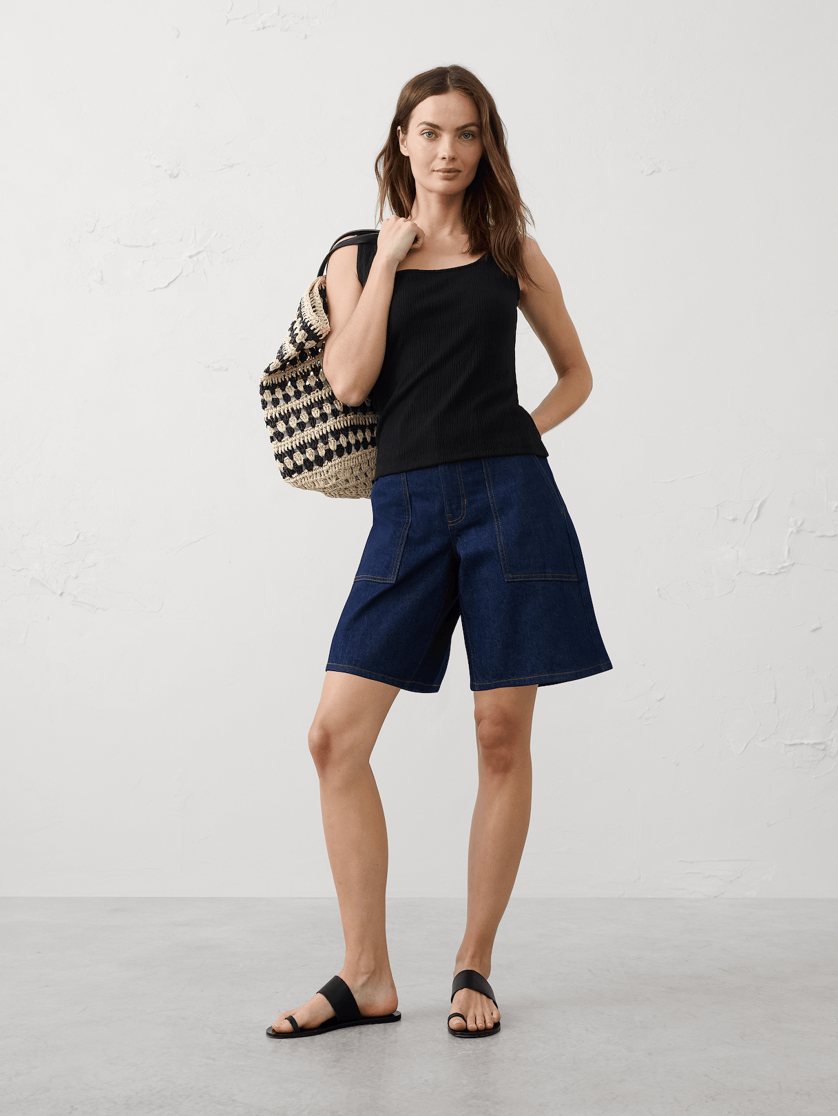 variegated ribbed tank variegated ribbed tank
