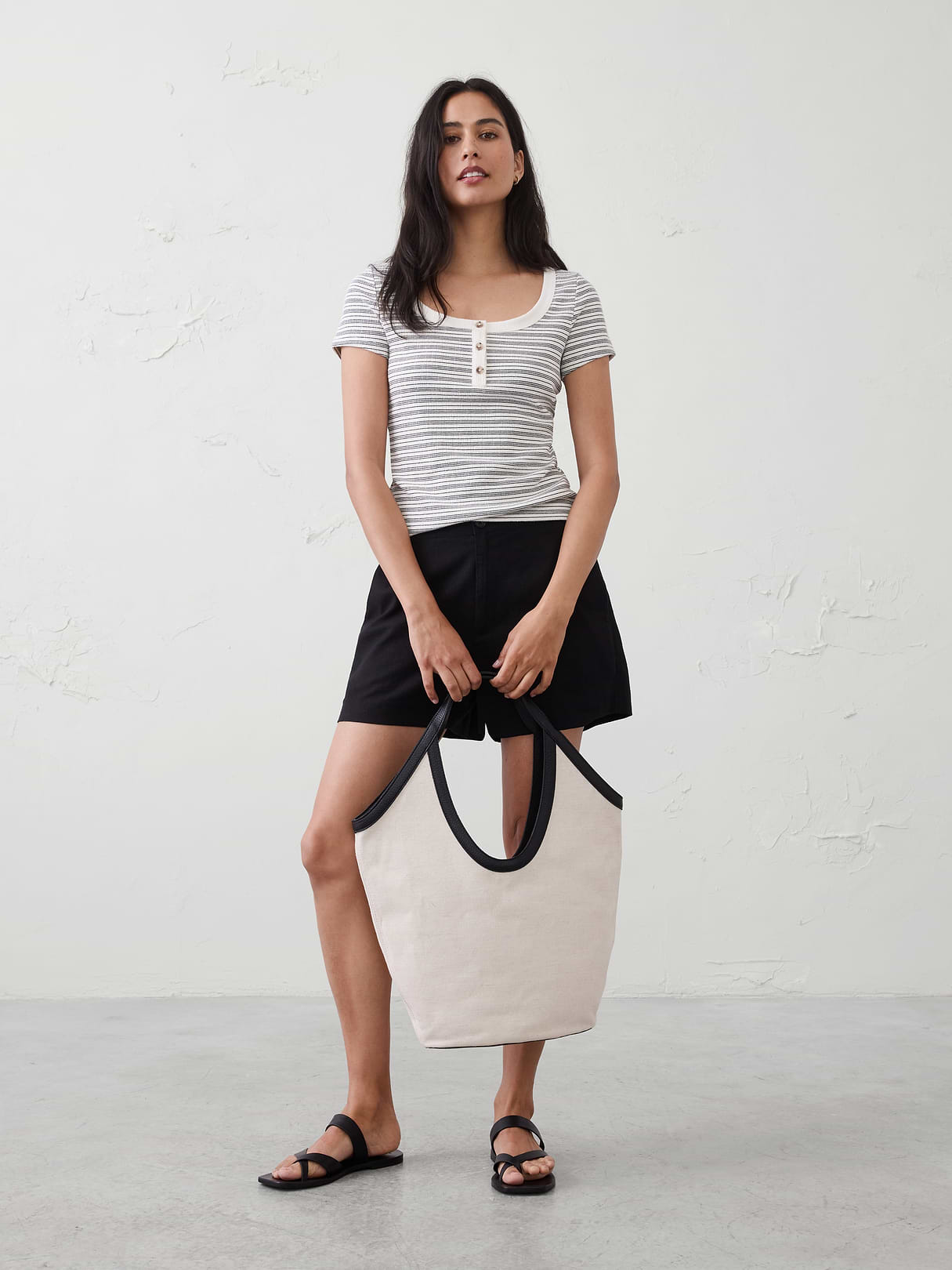 variegated ribbed henley shirt variegated ribbed henley shirt