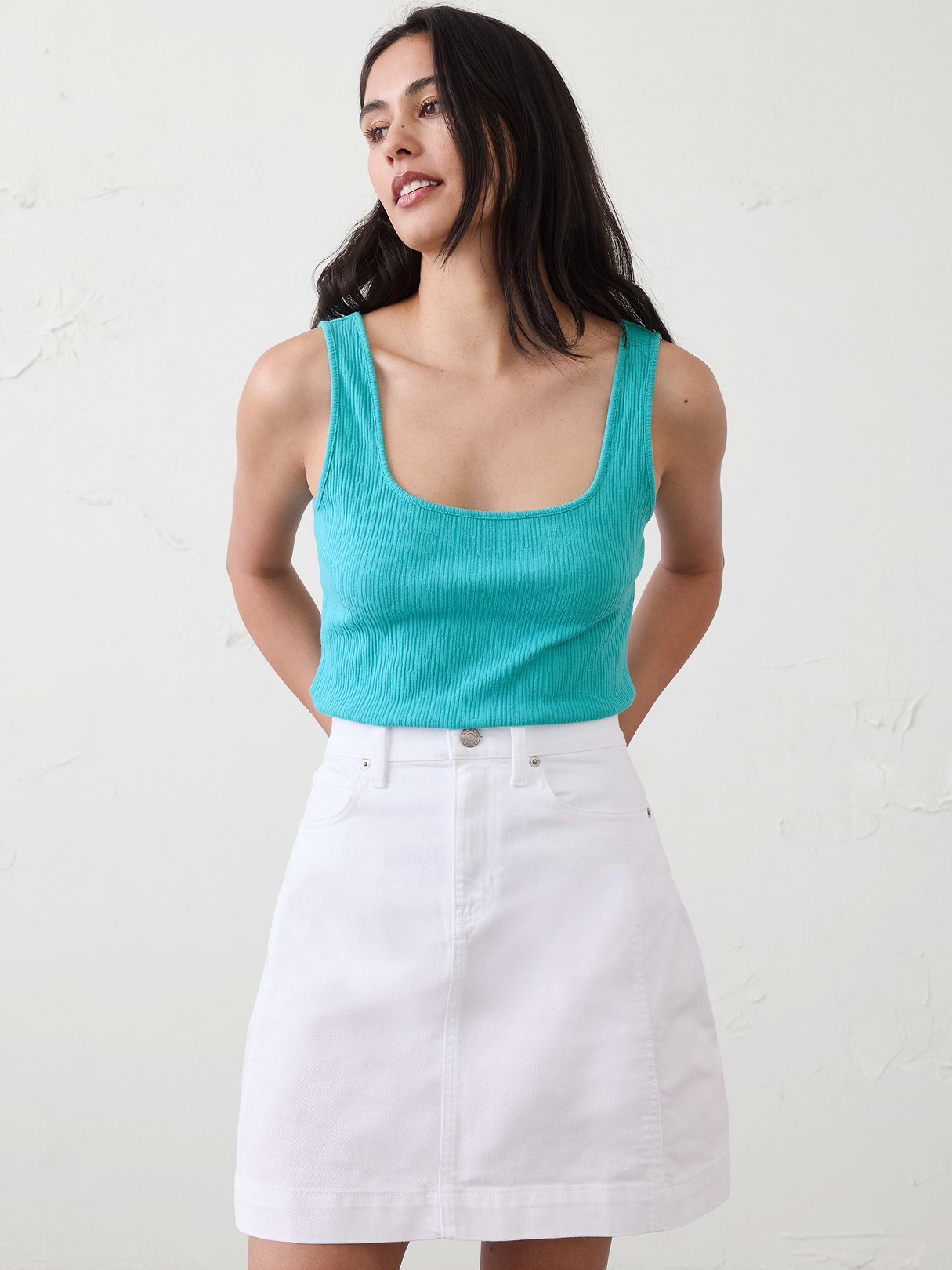variegated ribbed tank variegated ribbed tank