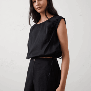 voile side tie top