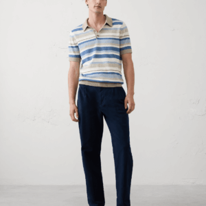Витрина textured striped sweater polo