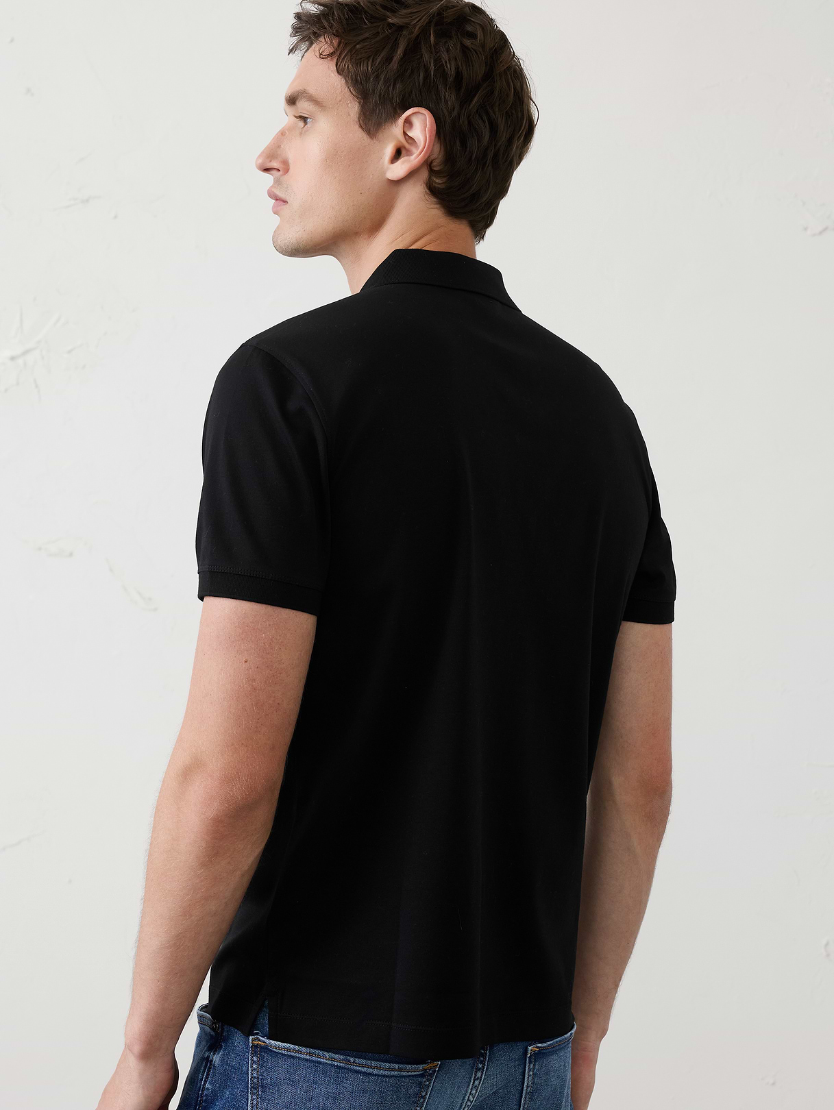 standard fit luxe touch zip polo standard fit luxe touch zip polo