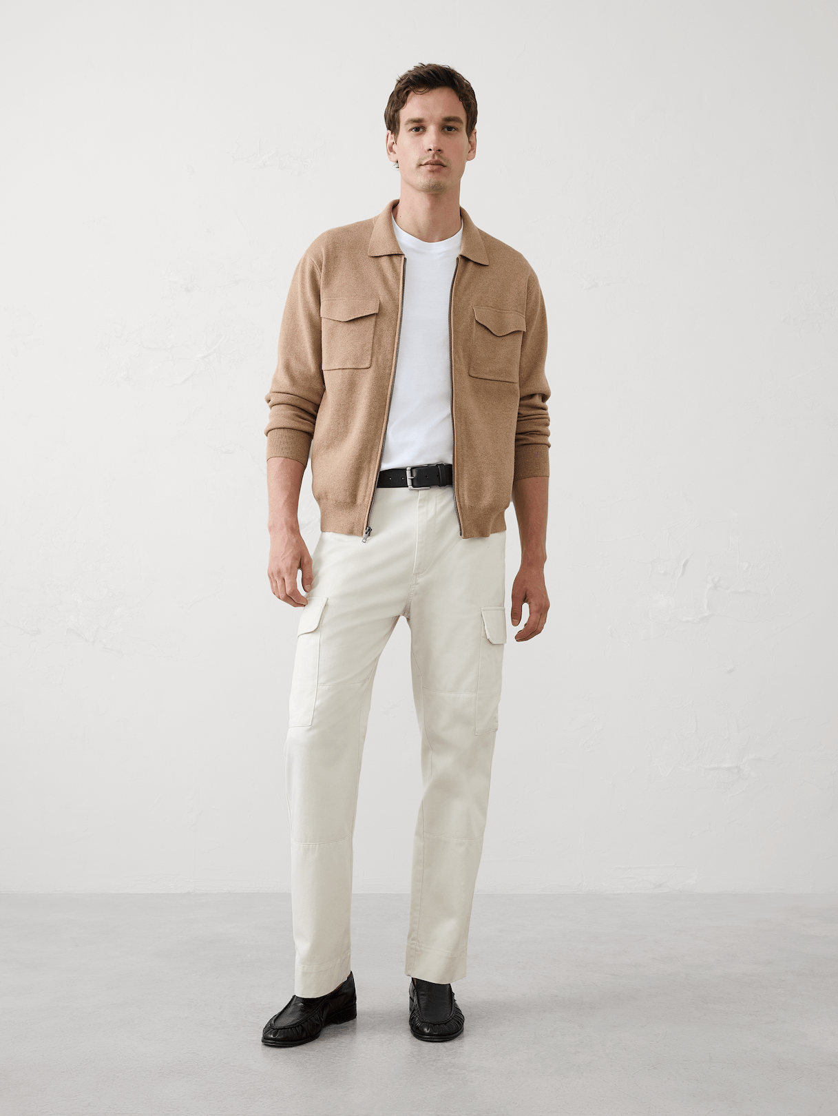 chest pocket zip sweater jacket chest pocket zip sweater jacket