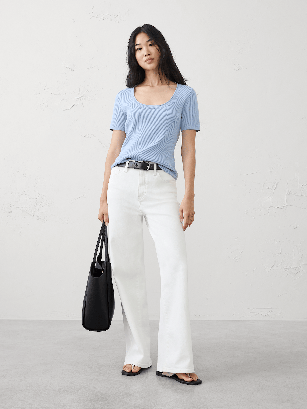 ribbed scoop neck sweater ribbed scoop neck sweater