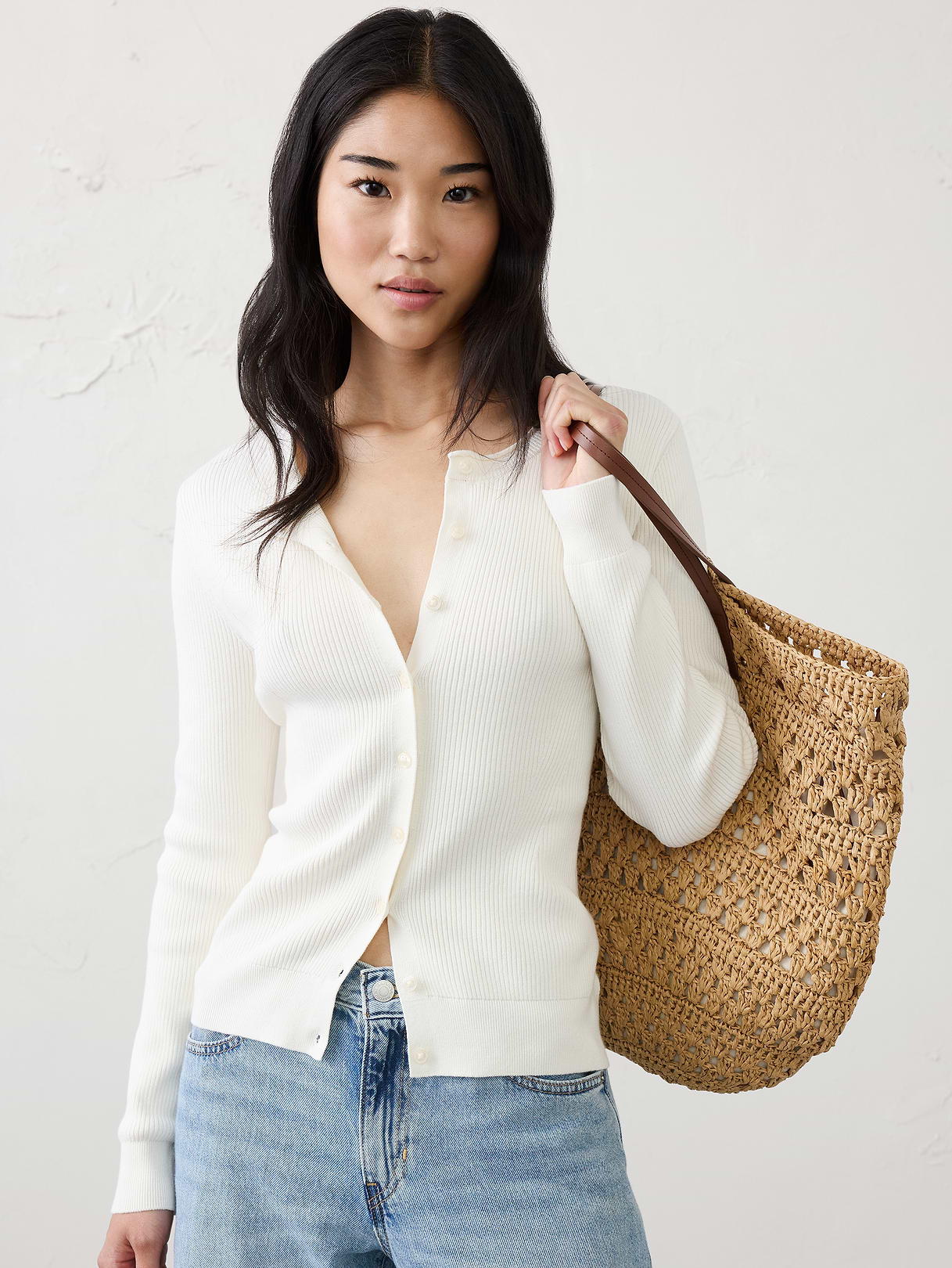 ribbed cardigan sweater ribbed cardigan sweater