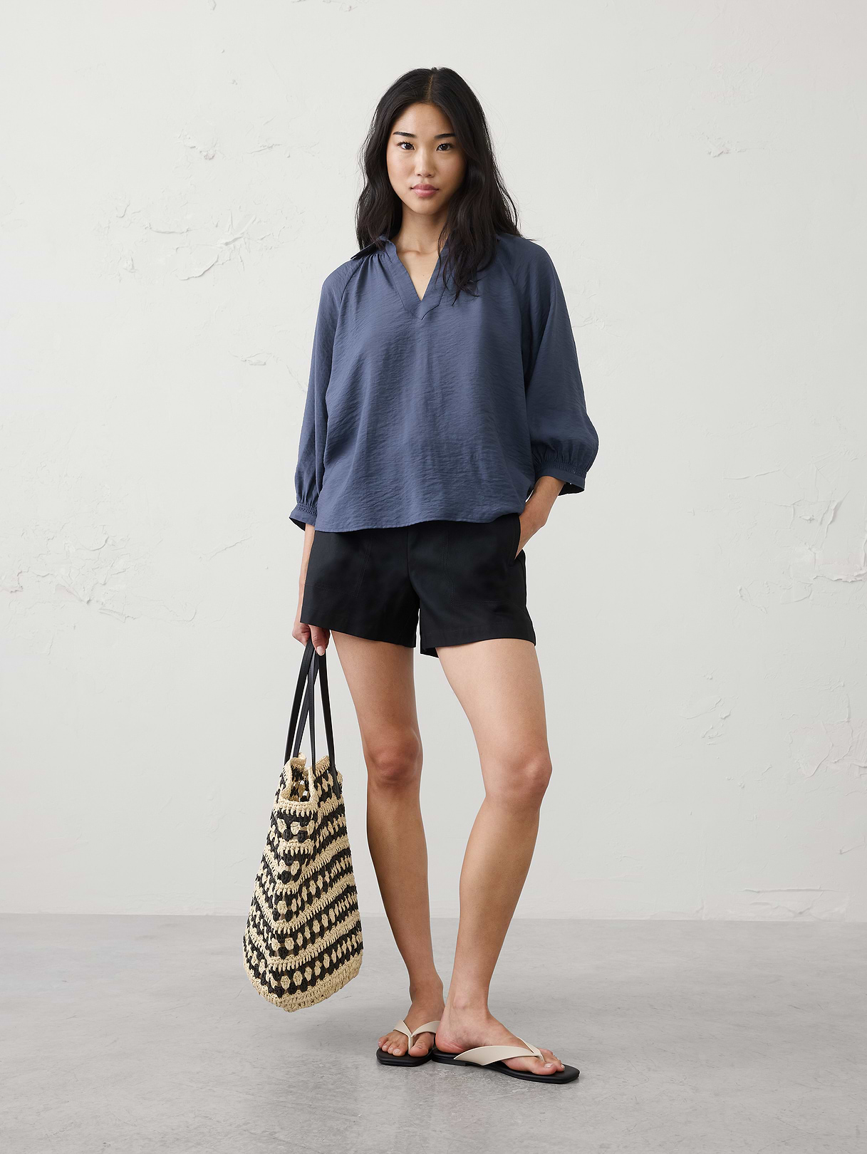 collared gathered top collared gathered top