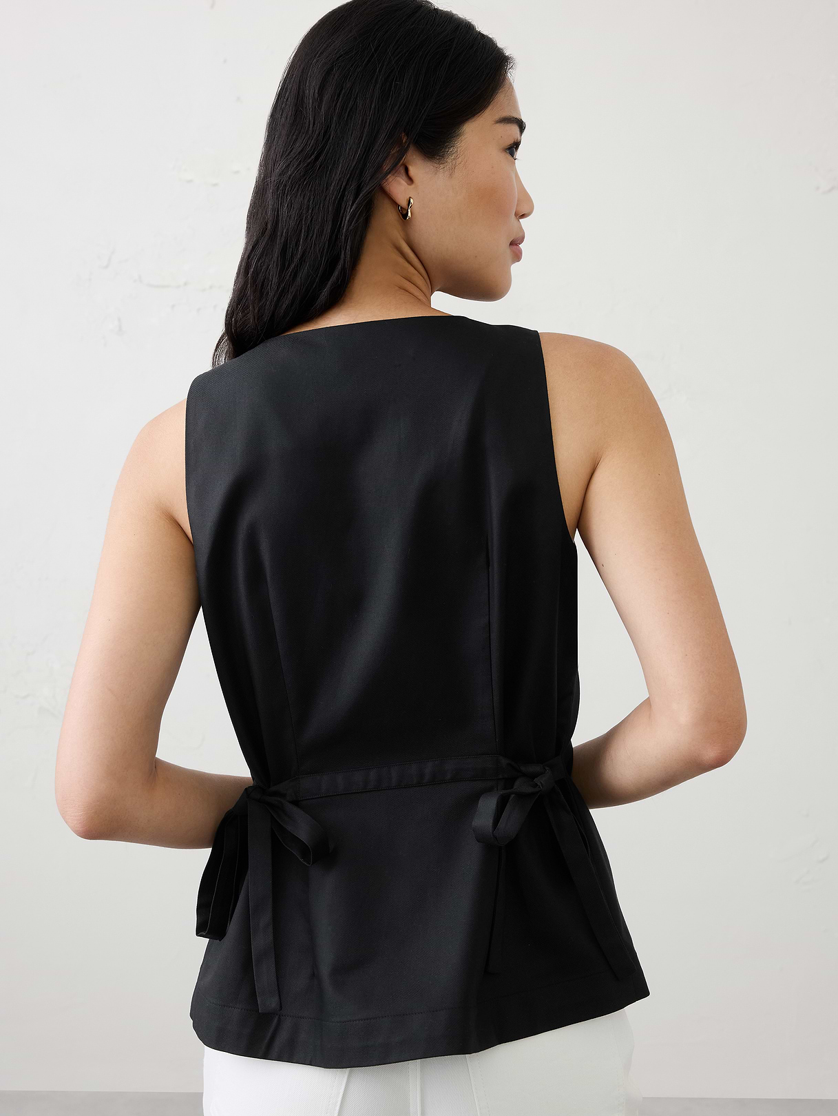 side tie vest side tie vest