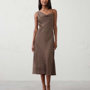 Витрина satin midi dress
