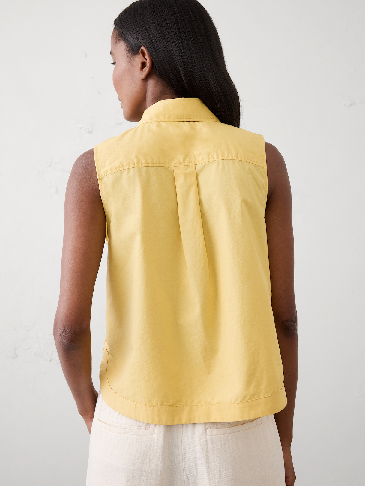 collared cropped shirt collared cropped shirt