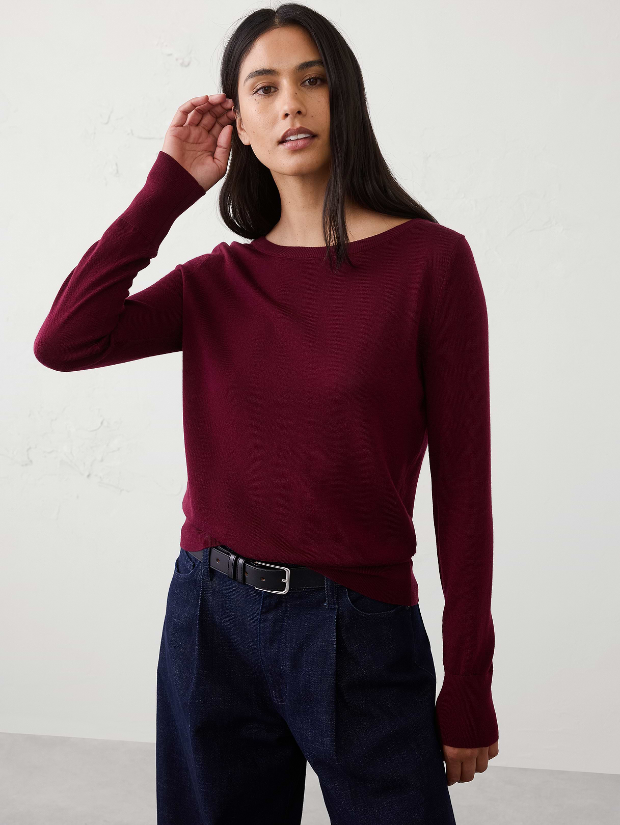 merino wool boat neck sweater merino wool boat neck sweater