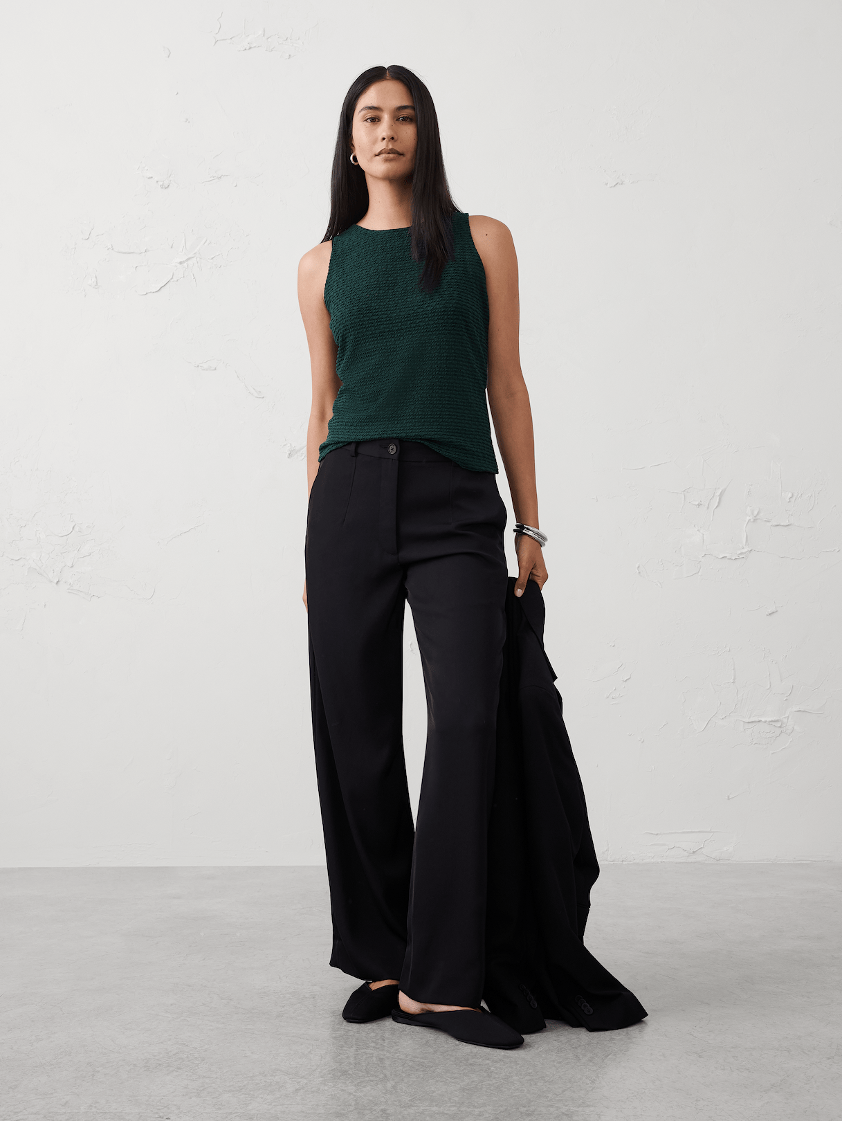 sheer jaquard tank sheer jaquard tank