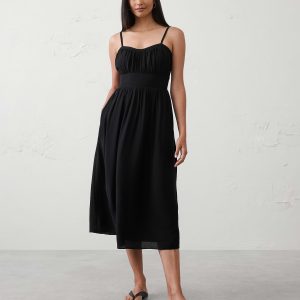 Витрина empire waist midi dress